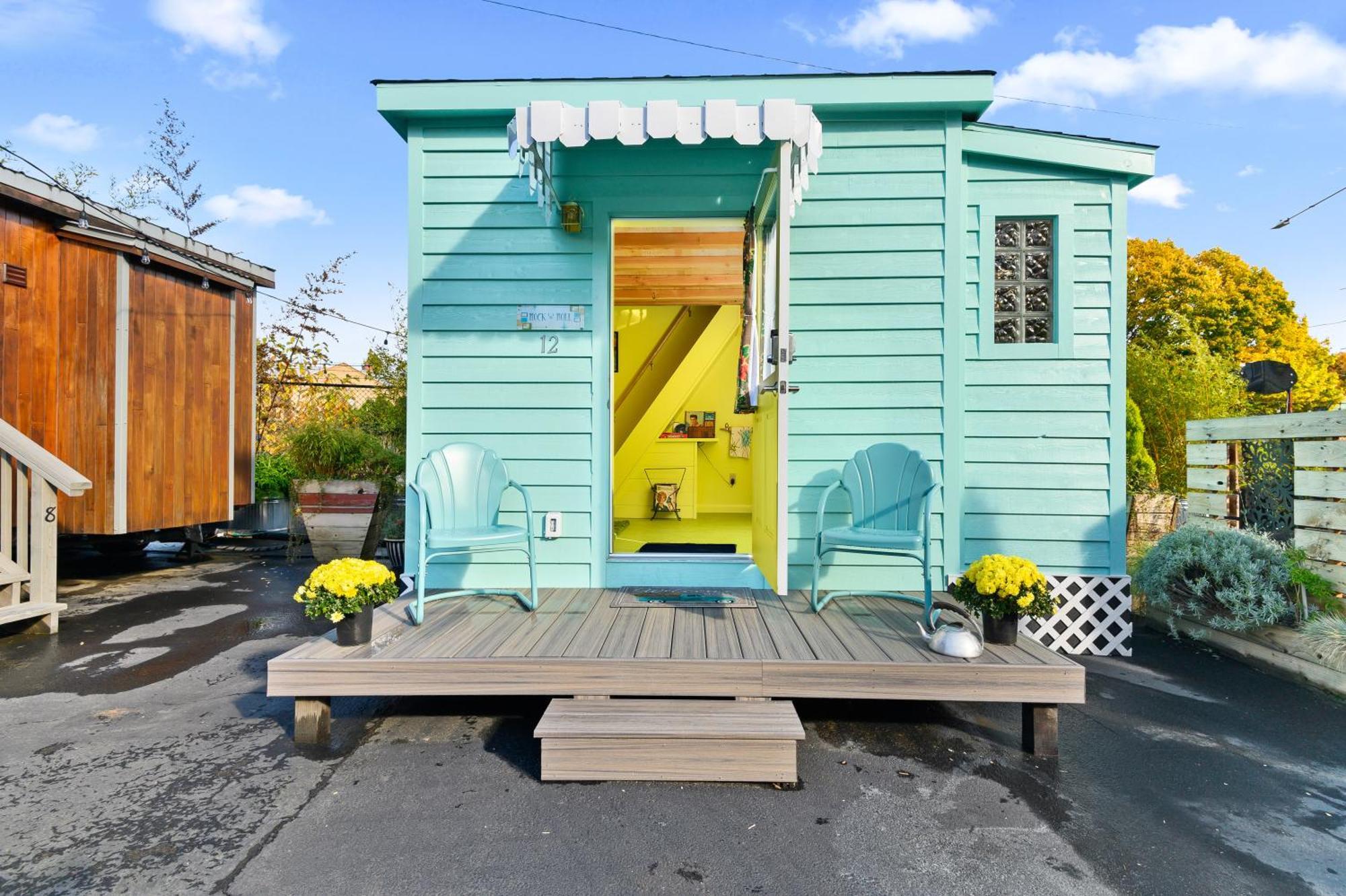 Tiny Digs - Hotel Of Tiny Houses Portland Camera foto